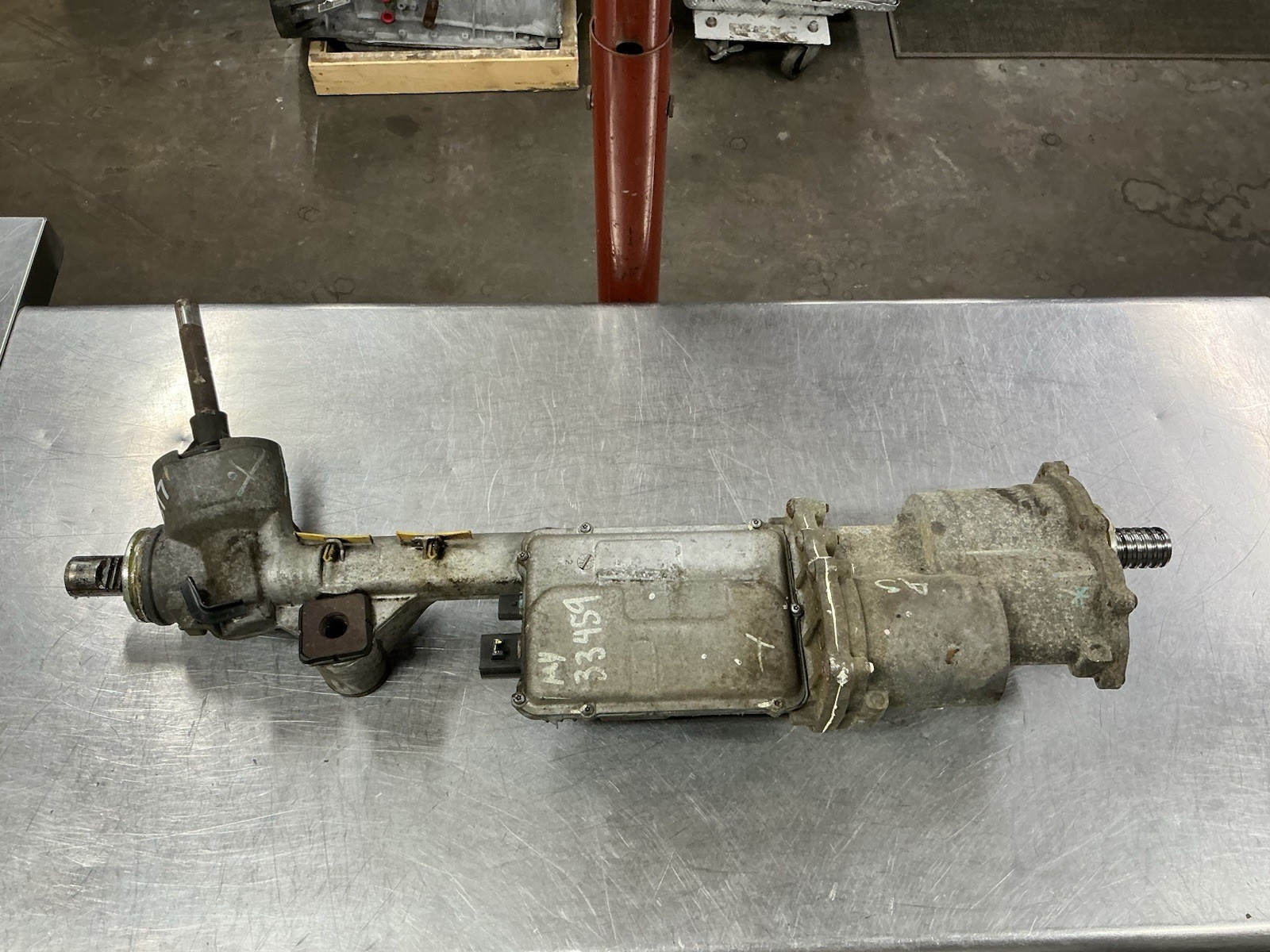 2011-2014 FORD F150 ELECTRIC STEERING GEAR RACK AND PINION BL34-3D070-DD #317 2011-2014 FORD F150 ELECTRIC STEERING GEAR RACK AND PINION BL34-3D070-DD #317