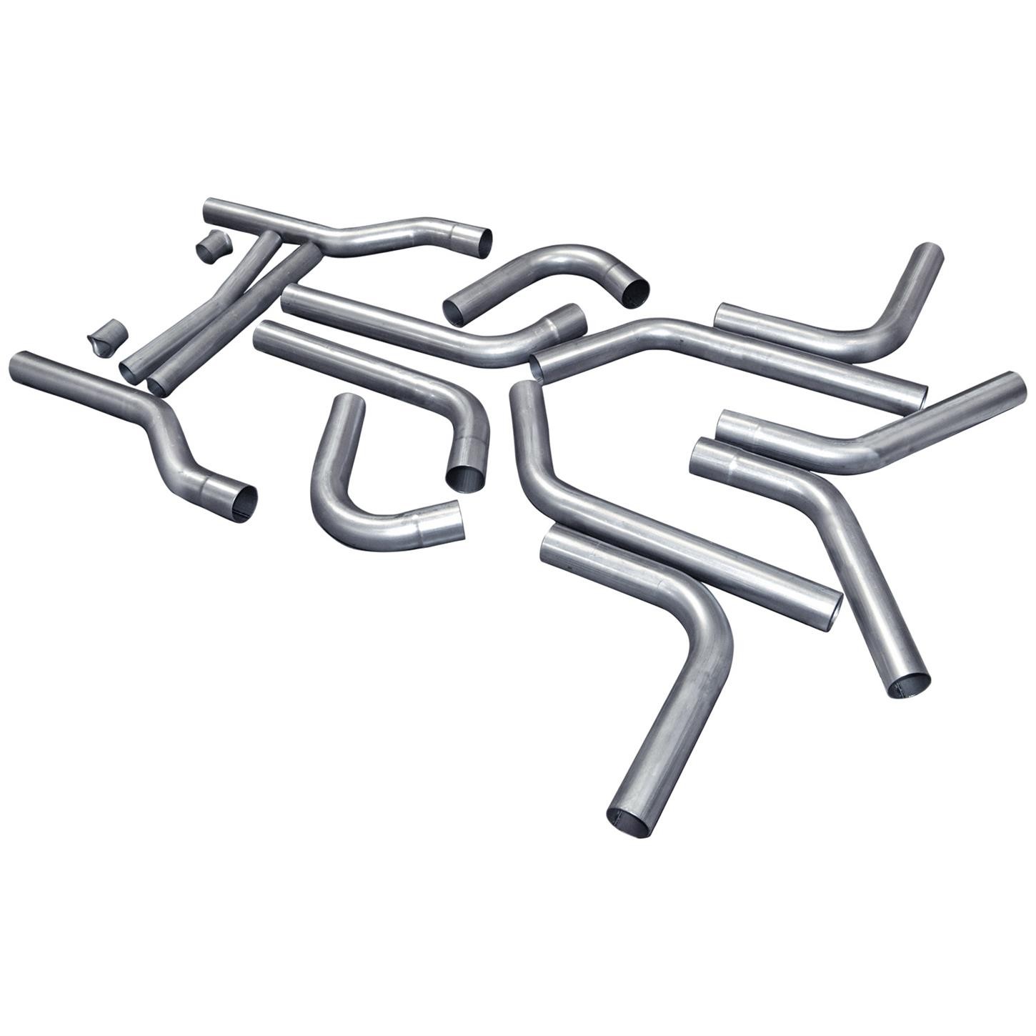 Flowmaster 15936 Universal Mandrel Bent Dual Exhaust Tailpipe Kit 2.5\