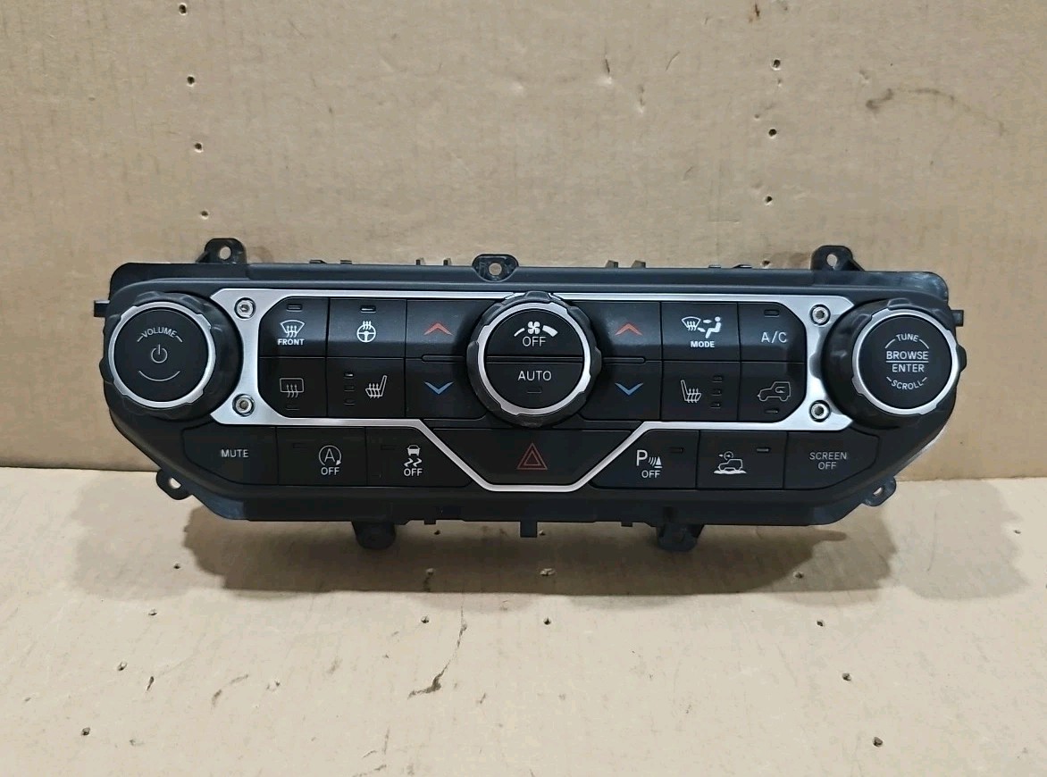 21-25 JEEP WRANGLER GLADIATOR OEM HVAC AC CONTROL MULTI SWITCH PANEL P7BU53DX9AB
