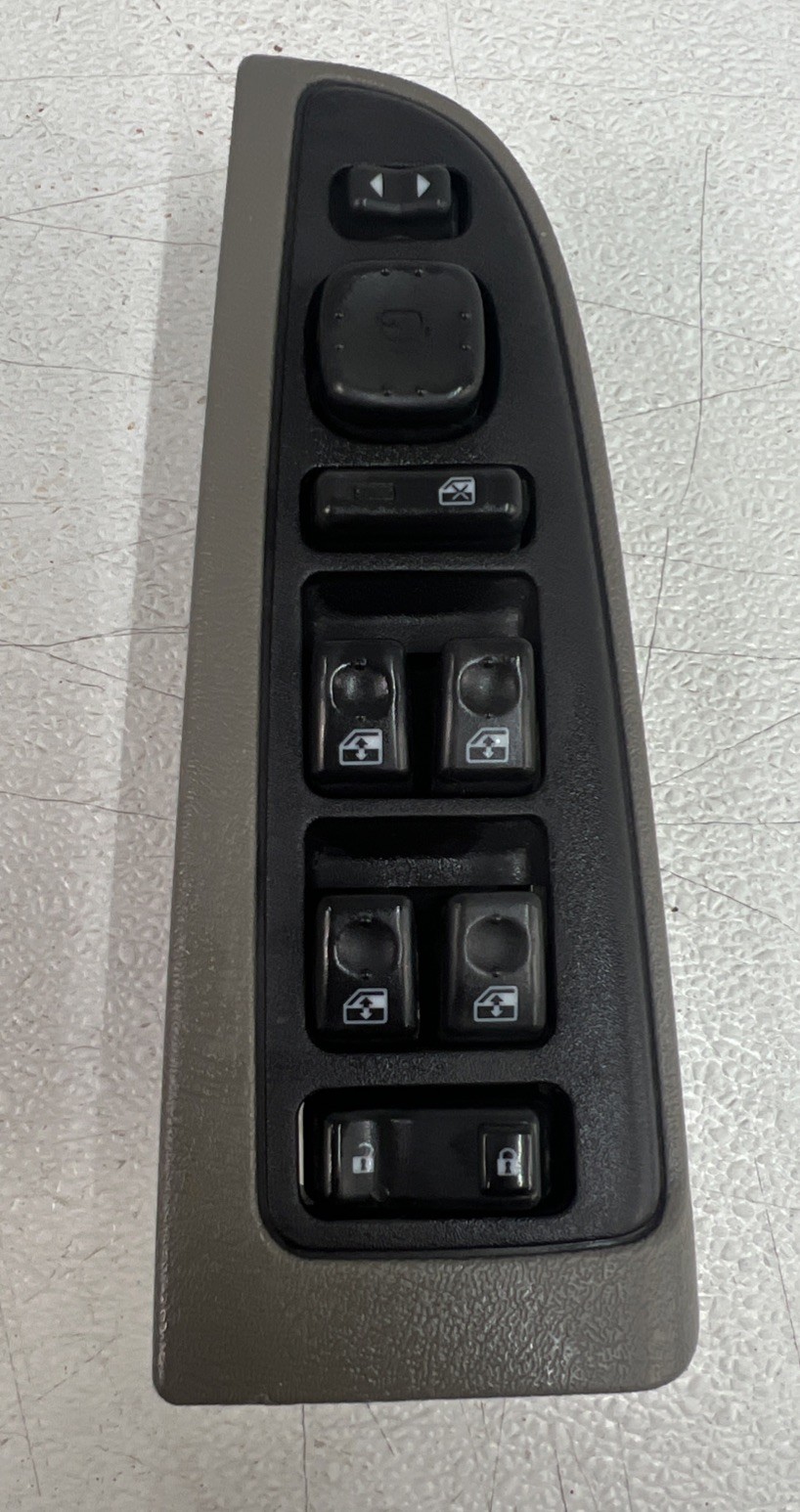03-06 Chevy Silverado/GMC Sierra Master Window Control Switch OEM Gray 15112971
