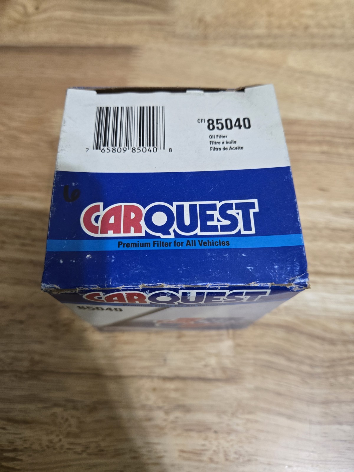 CarQuest Premium Filter 85040 Spin On Oil Filter New In Box CarQuest Premium Filter 85040 Spin On Oil Filter New In Box