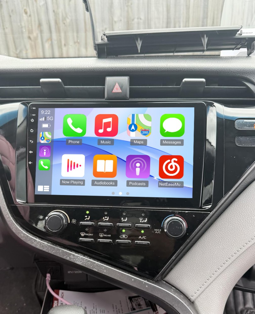 10.1'' Car Radio Stereo For Toyota Camry 2018 2019 2020 Apple Carplay Android 15