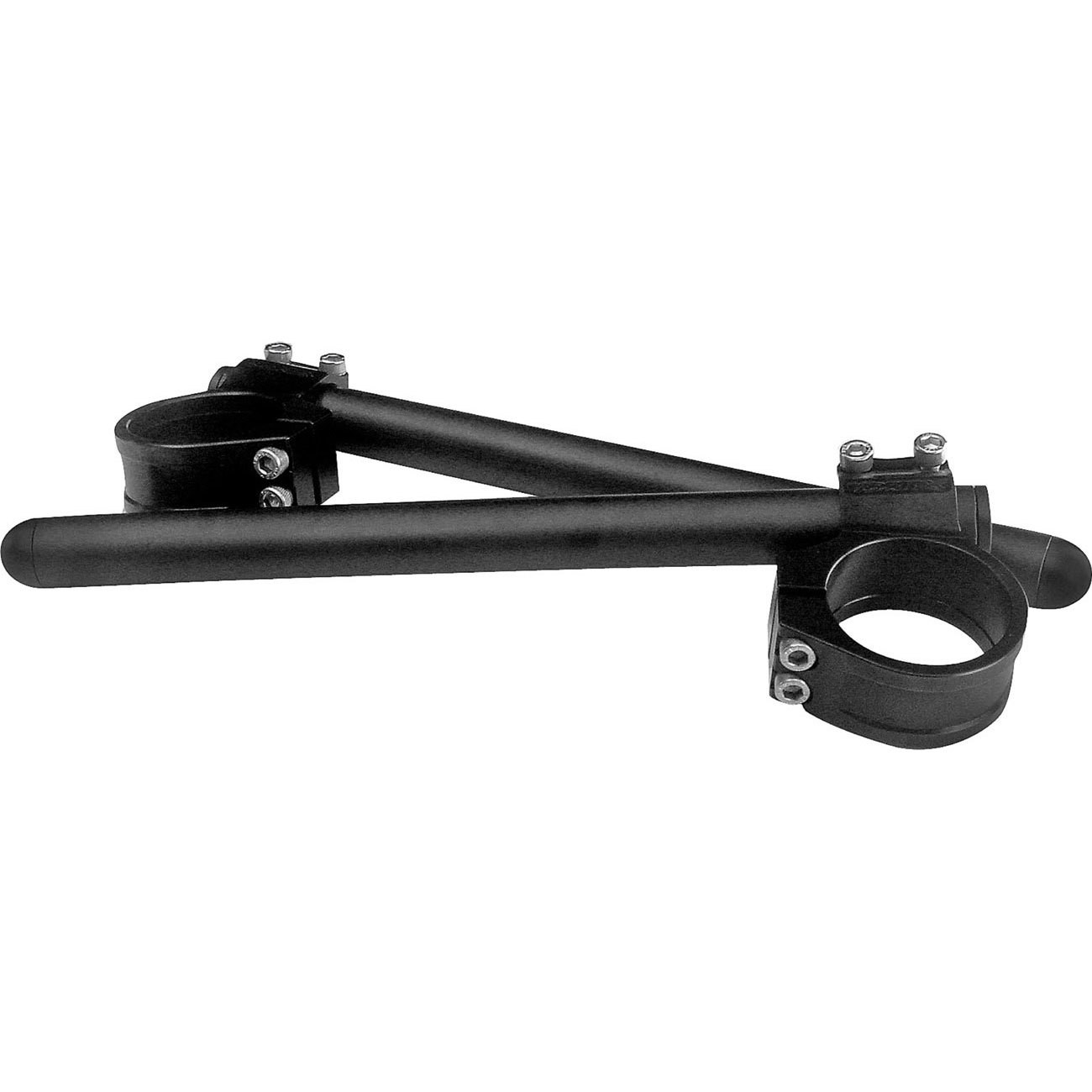 YAMAHA 2022-2026 YZF - R7 VORTEX RACING 50mm CLIP-ON HANDLE BARS - BLACK