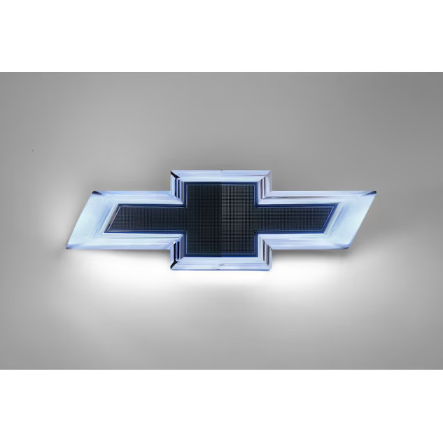2025-2027 Chevrolet Traverse Bowtie Illuminated Emblem Black GM NEW 84940355