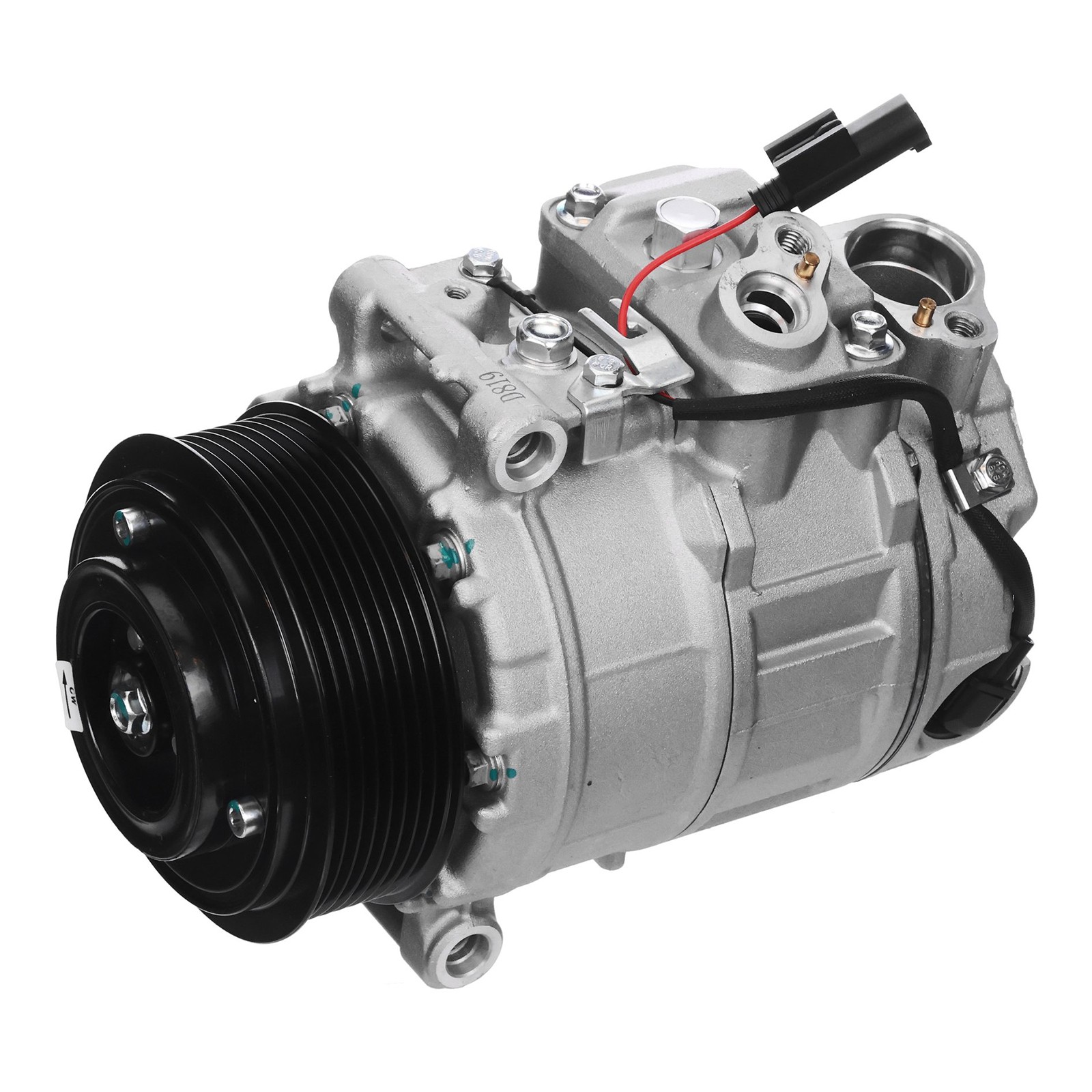AC Compressor & Clutch For Mercedes-Benz C32 AMG 2002-2004 3.2L V6 OE 158358