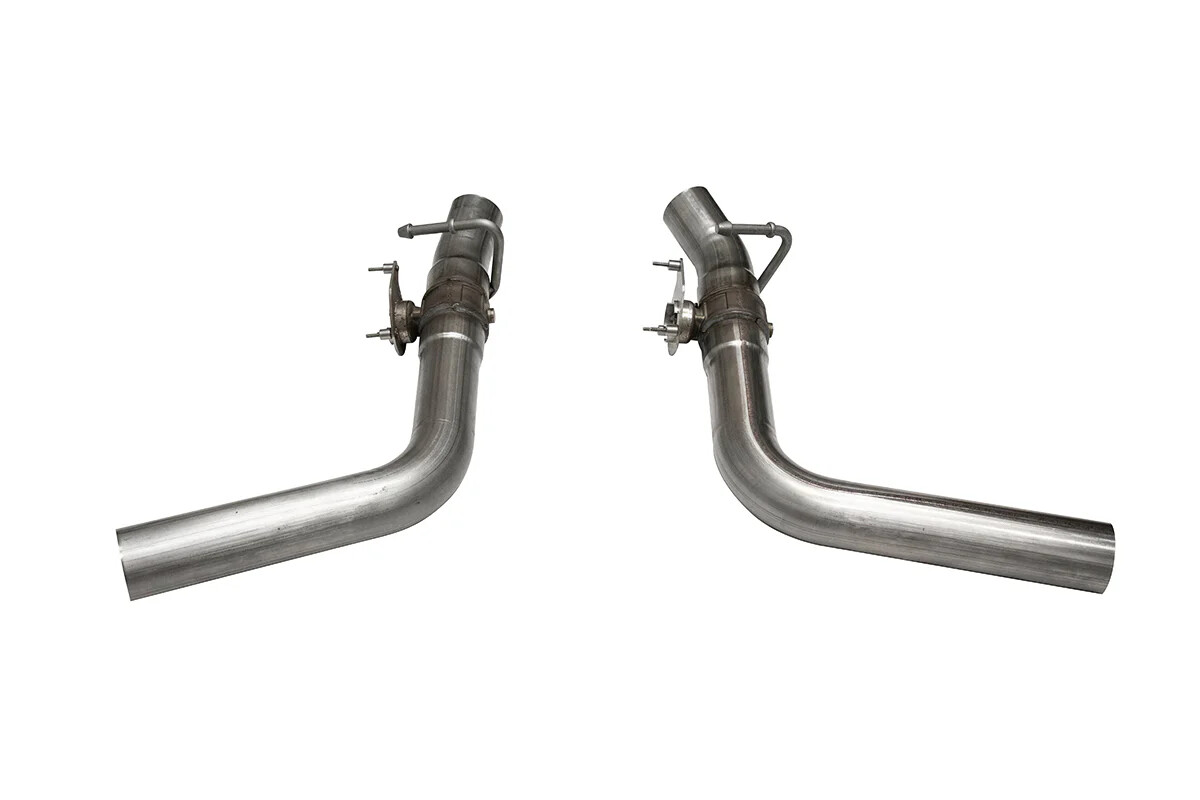 CORSA 21075 Valved Axle‑Pipe Kit for 2015-23 Dodge Challenger/Charger 6.2/6.4L