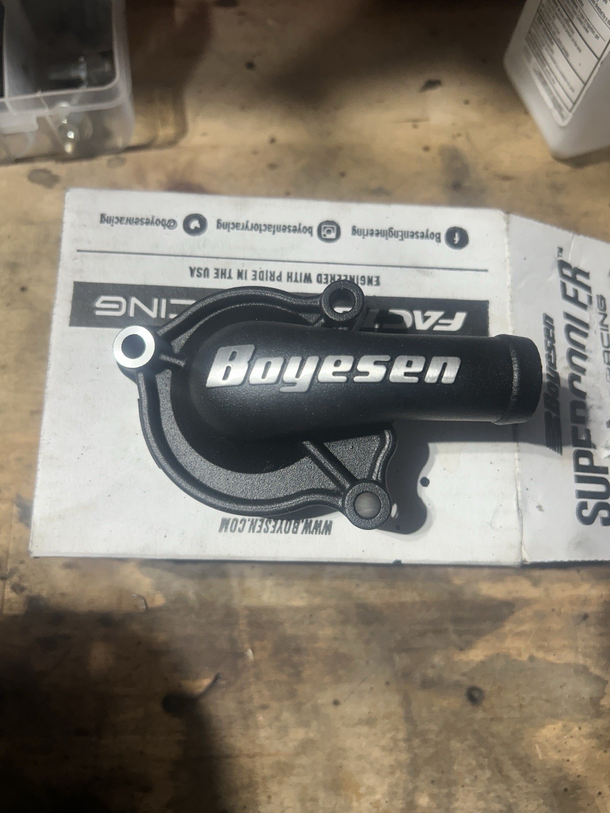 Boyesen Supercooler Water Pump Kit Black 09-16 CRF450r Boyesen Supercooler Water Pump Kit Black 09-16 CRF450r