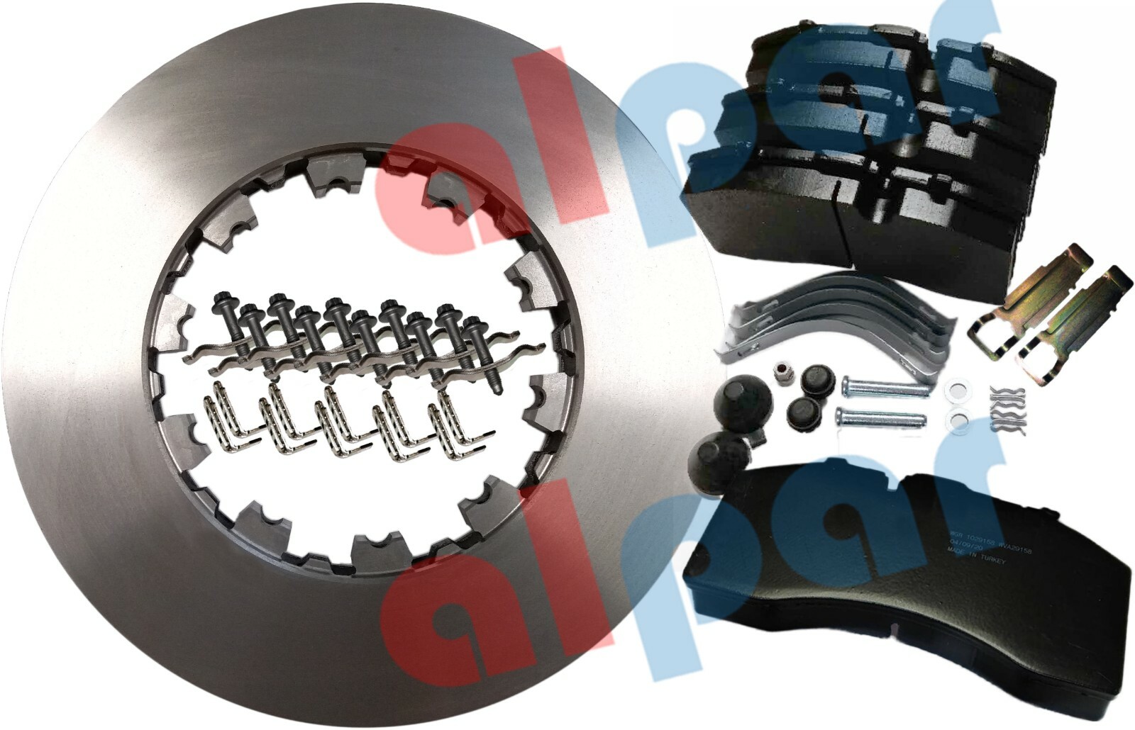 2 Sets of Disk Rotors Ref 80256 & 1 Set of Disk Pads K129276 for ADB22X Calipers