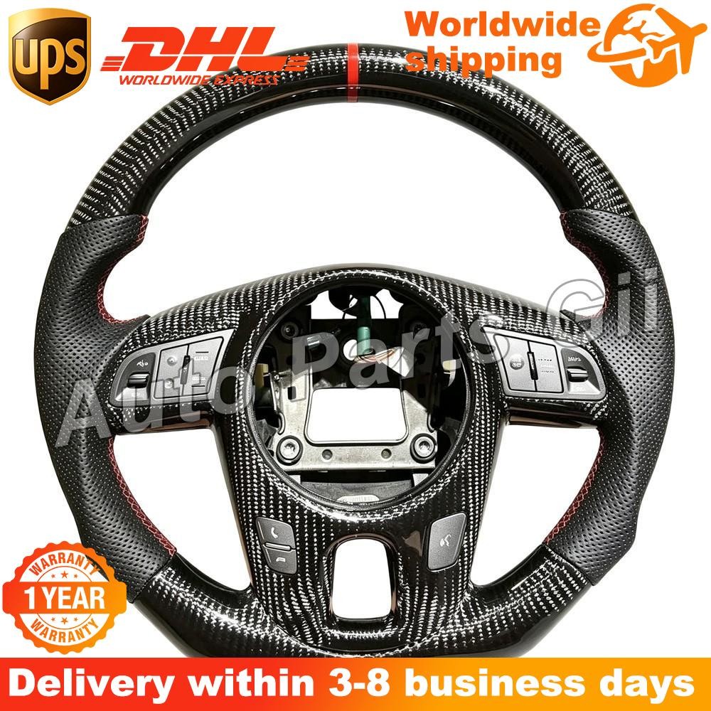TRUE CARBON FIBER STEERING WHEEL FOR 2010-2013/KIA FORTE STEERING WHEEL