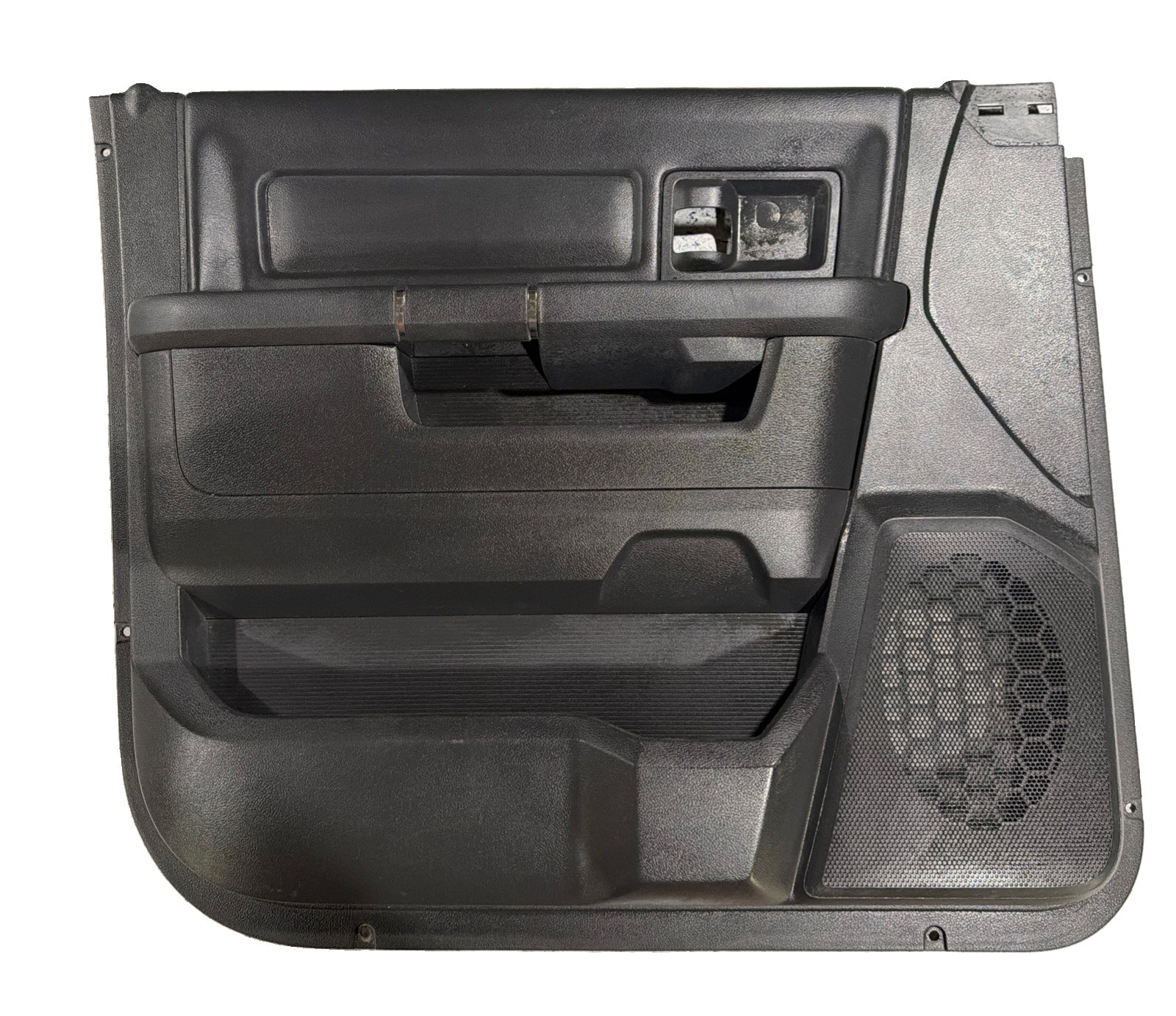 2013-2024 Dodge 1500 Front LH Driver Door Interior Trim Panel Black
