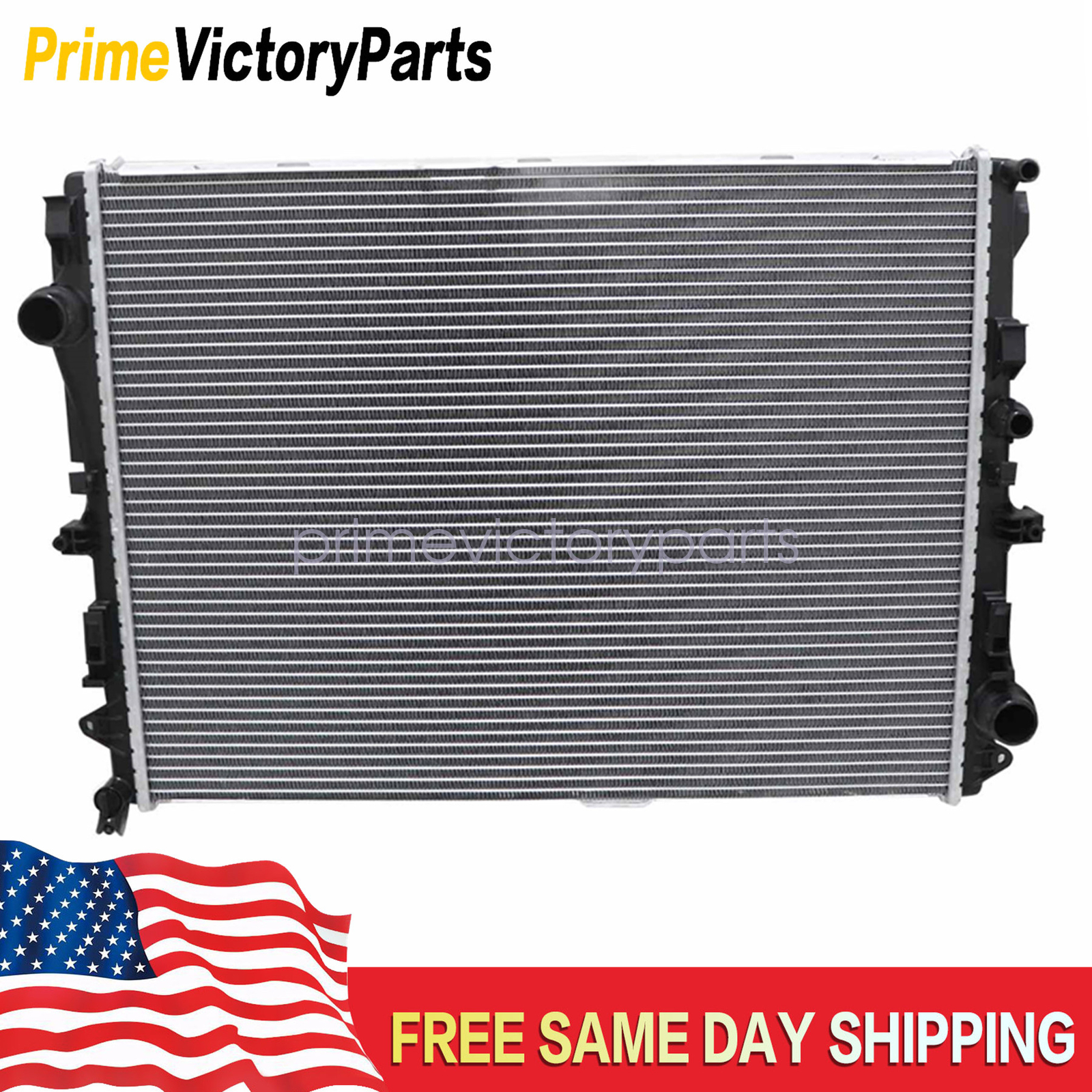 Fit Mercedes-Benz S213 W213 W222 C238 GLC300 E400 S600 S65 AMG Aluminum Radiator