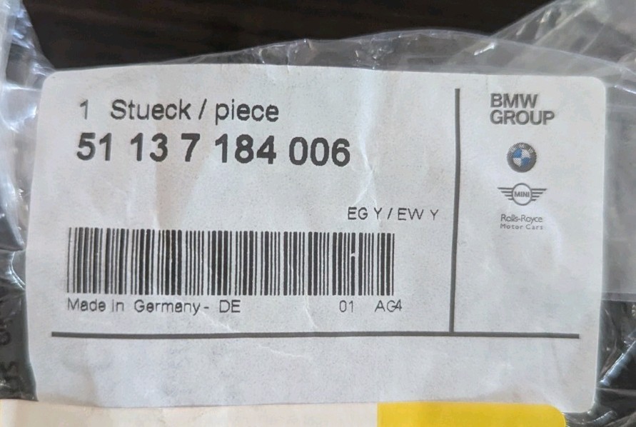 OEM NEW Genuine 06-12 BMW Drip Molding Gasket Windshield Seal 328i 335i M3 325i OEM NEW Genuine 06-12 BMW Drip Molding Gasket Windshield Seal 328i 335i M3 325i