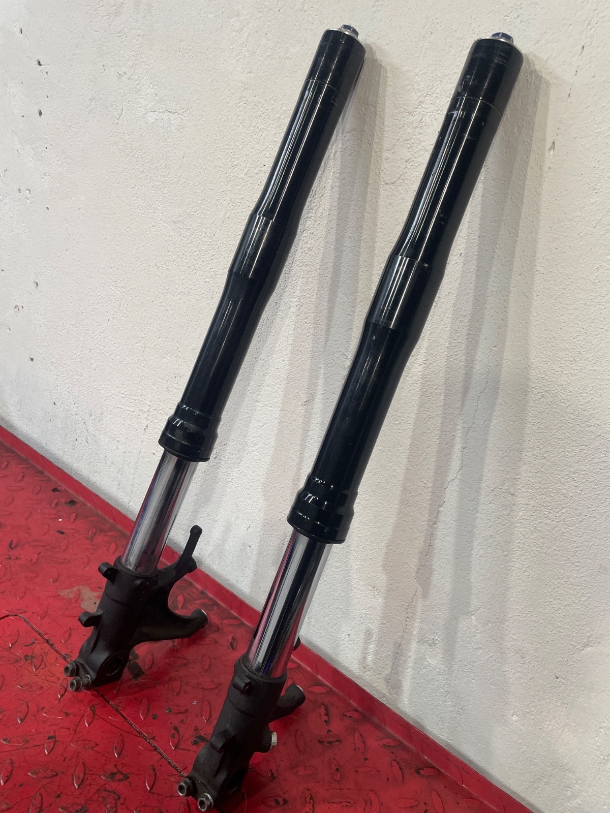 07-11 Honda CBR600RR Front Fork Set Pair Forks Suspension OEM 07-11 Honda CBR600RR Front Fork Set Pair Forks Suspension OEM