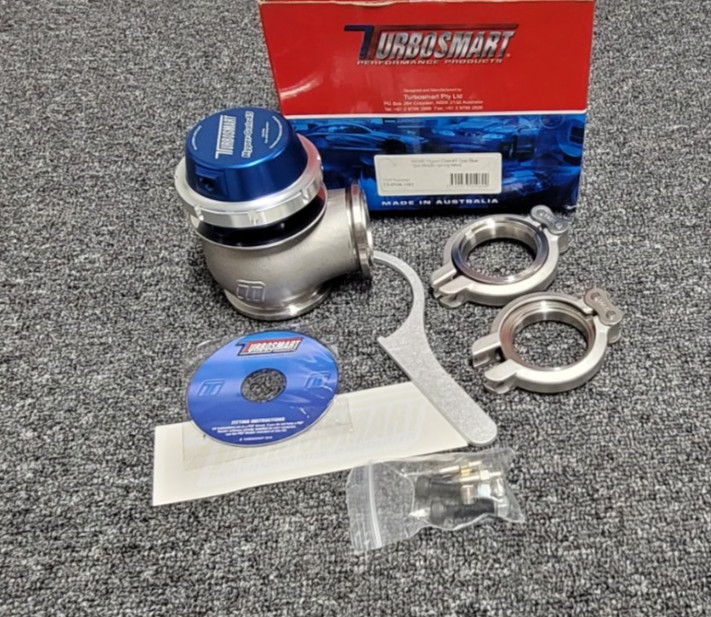 New *GENUINE* TURBOSMART Hyper-Gate 45mm External Wastegate -BLUE TS-0506-1001 New *GENUINE* TURBOSMART Hyper-Gate 45mm External Wastegate -BLUE TS-0506-1001