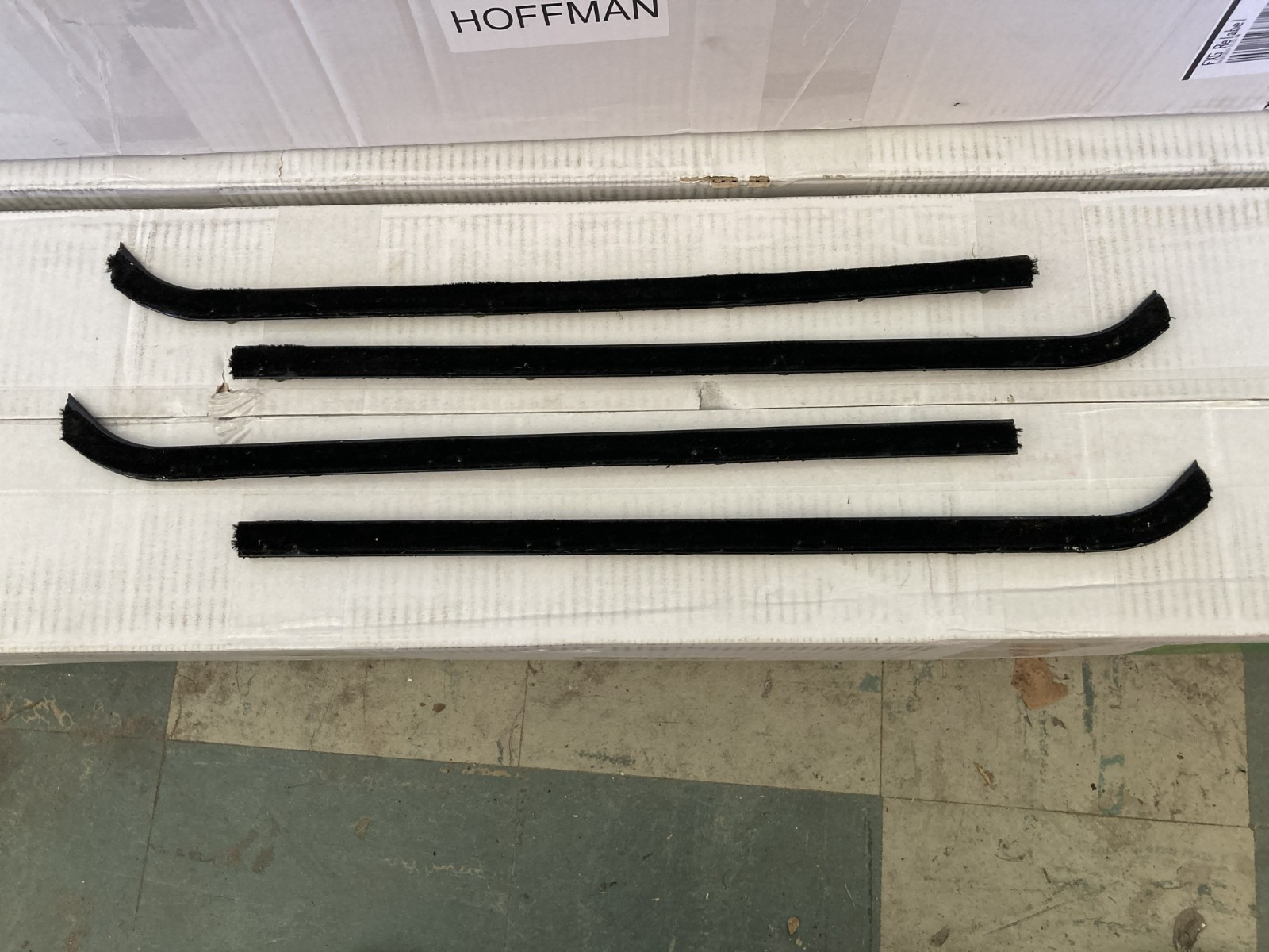 Window Sweeps Felt Kit Weatherstrip for 1960-1963 Chevy GMC Truck 2 Door Pickup
