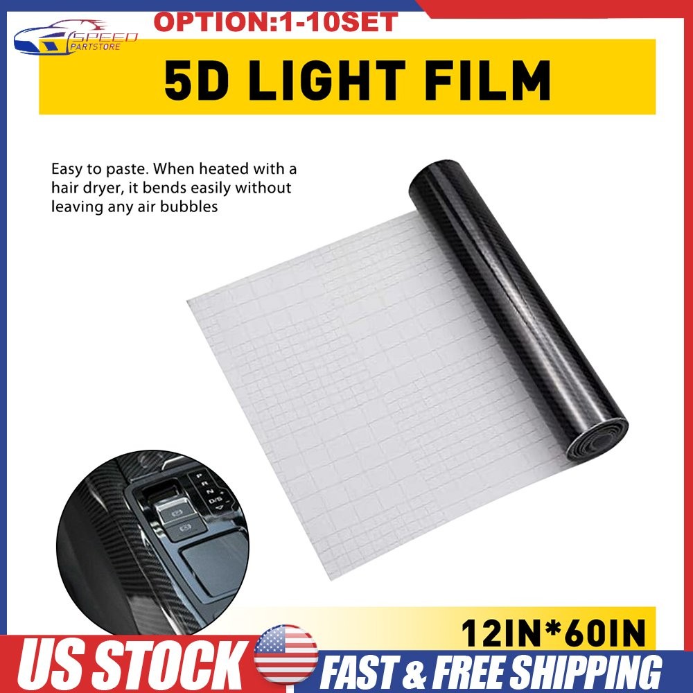 5D Waterproof Carbon Fiber Vinyl Car Wrap Sheet Roll Film Sticker Decal Paper 5D Waterproof Carbon Fiber Vinyl Car Wrap Sheet Roll Film Sticker Decal Paper