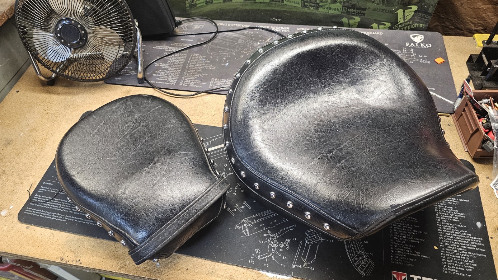 Yamaha Roadstar Xv1600 Oem Front/rear Seats