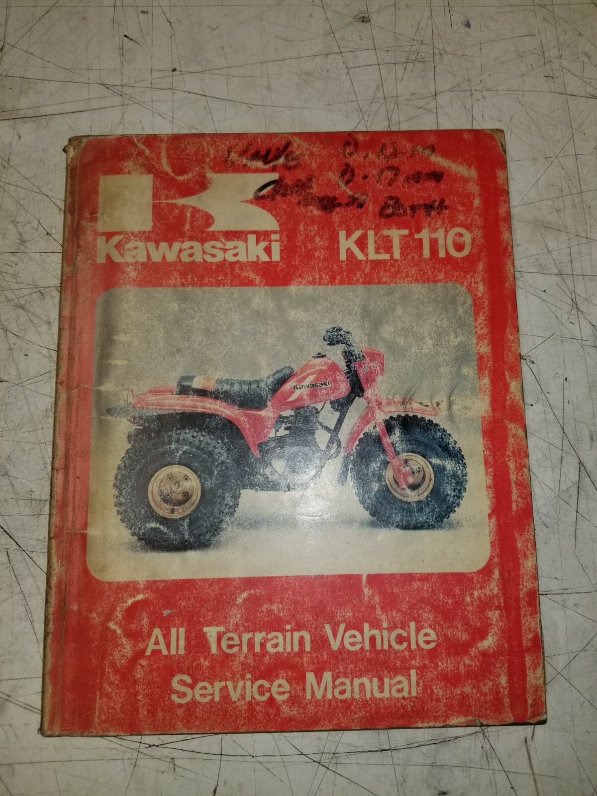 1984 Kawasaki KLT110 Factory Service Manual 99924-1047-01 1984 Kawasaki KLT110 Factory Service Manual 99924-1047-01