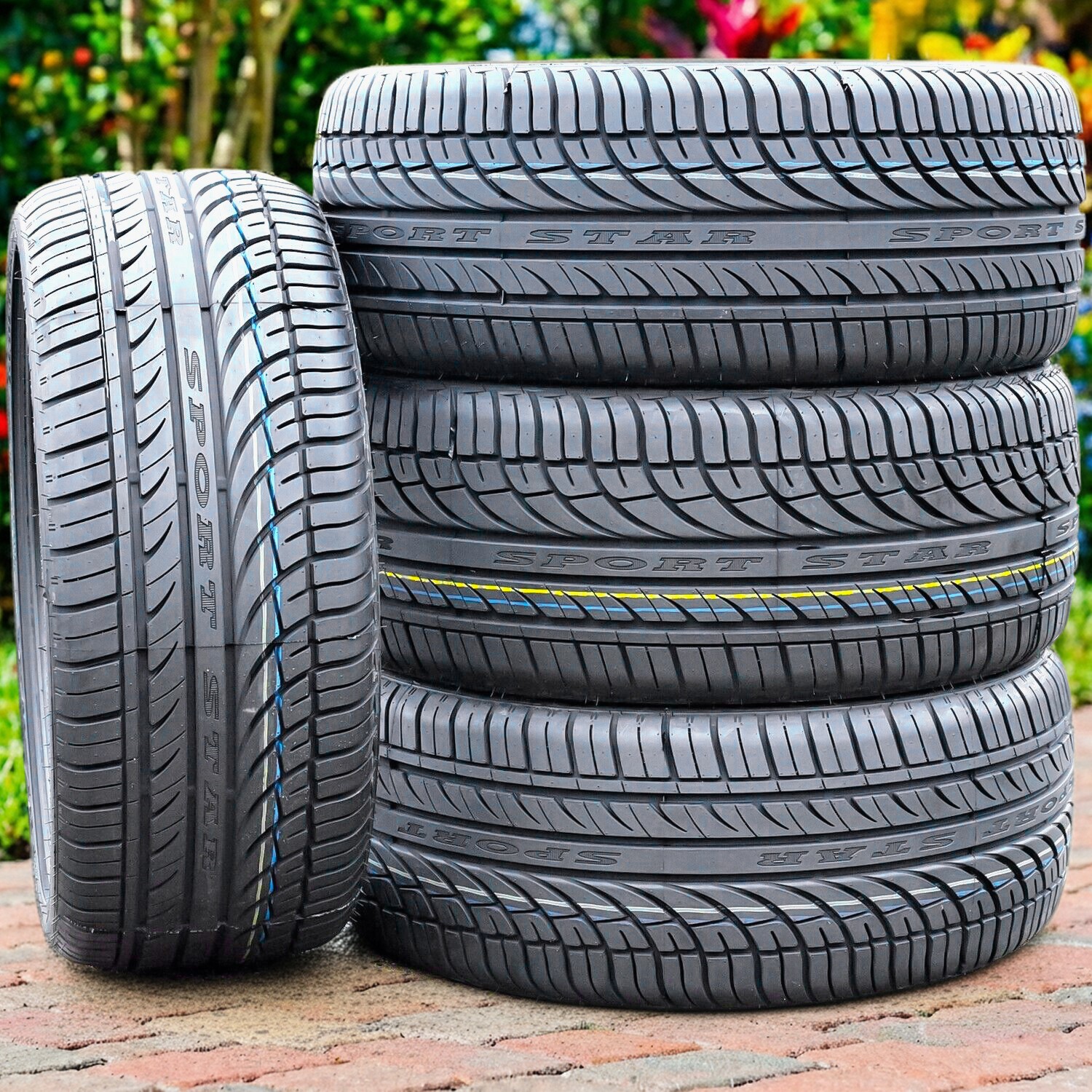 4 Fullway HP108 235/45R18 ZR 98W XL All Season High Performance Tires UTQG 380AA