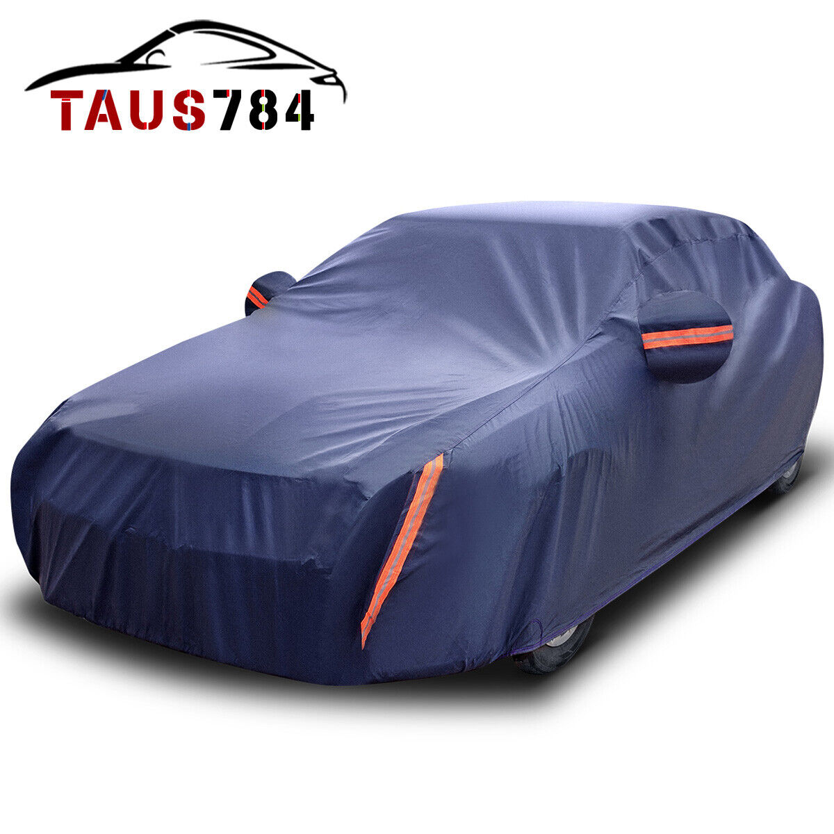 Full Car Cover Waterproof Dust-proof UV Resistant Outdoor All Weather Protection