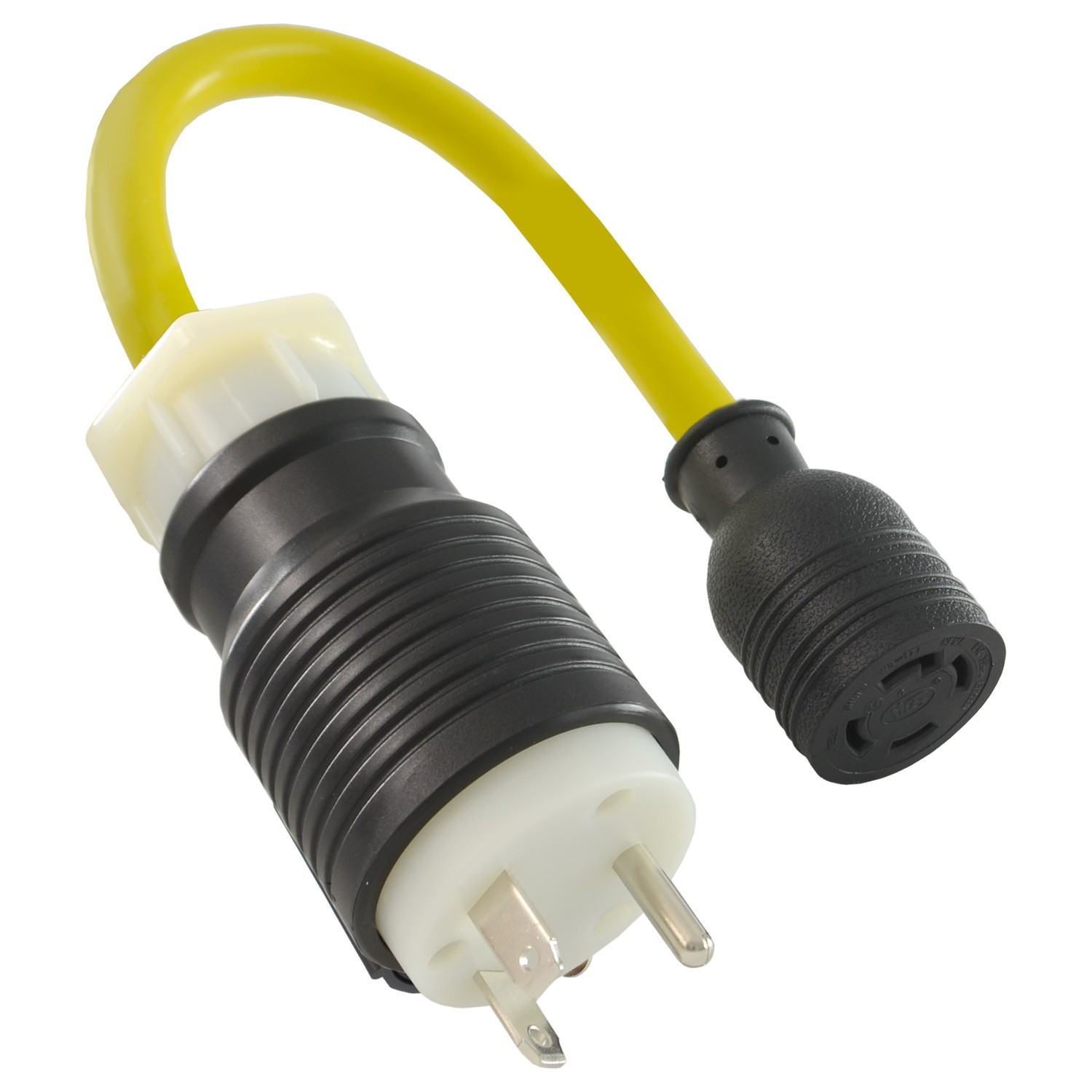 Conntek RV Adapter TT-30P to L14-30R 1.5 FT STW 10/3 30 Amp Generator Cord Conntek RV Adapter TT-30P to L14-30R 1.5 FT STW 10/3 30 Amp Generator Cord