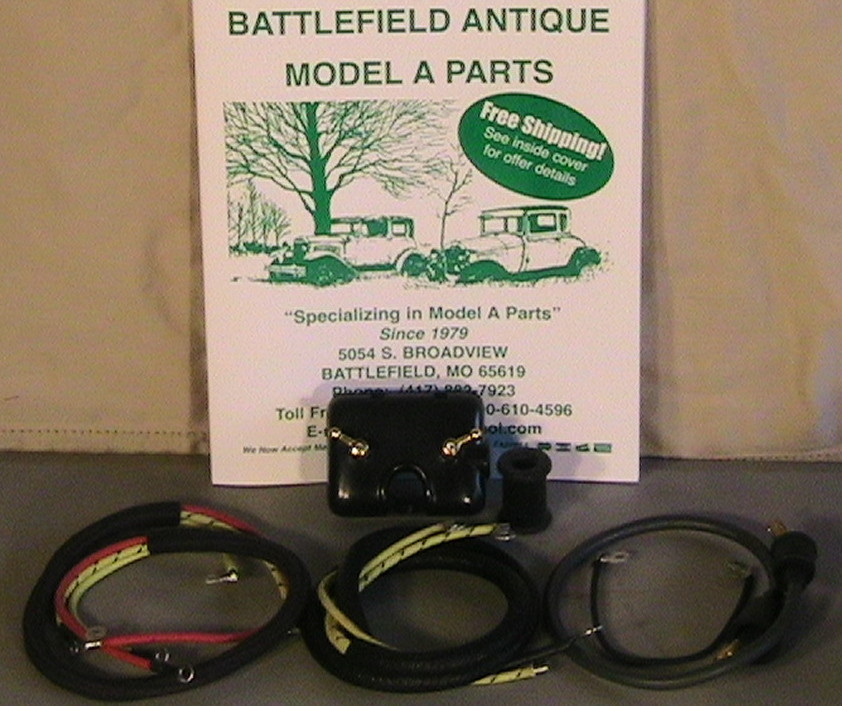 1928-1931 Ford Model A Complete Wiring Set for Engine. Includes Terminal Box 1928-1931 Ford Model A Complete Wiring Set for Engine. Includes Terminal Box
