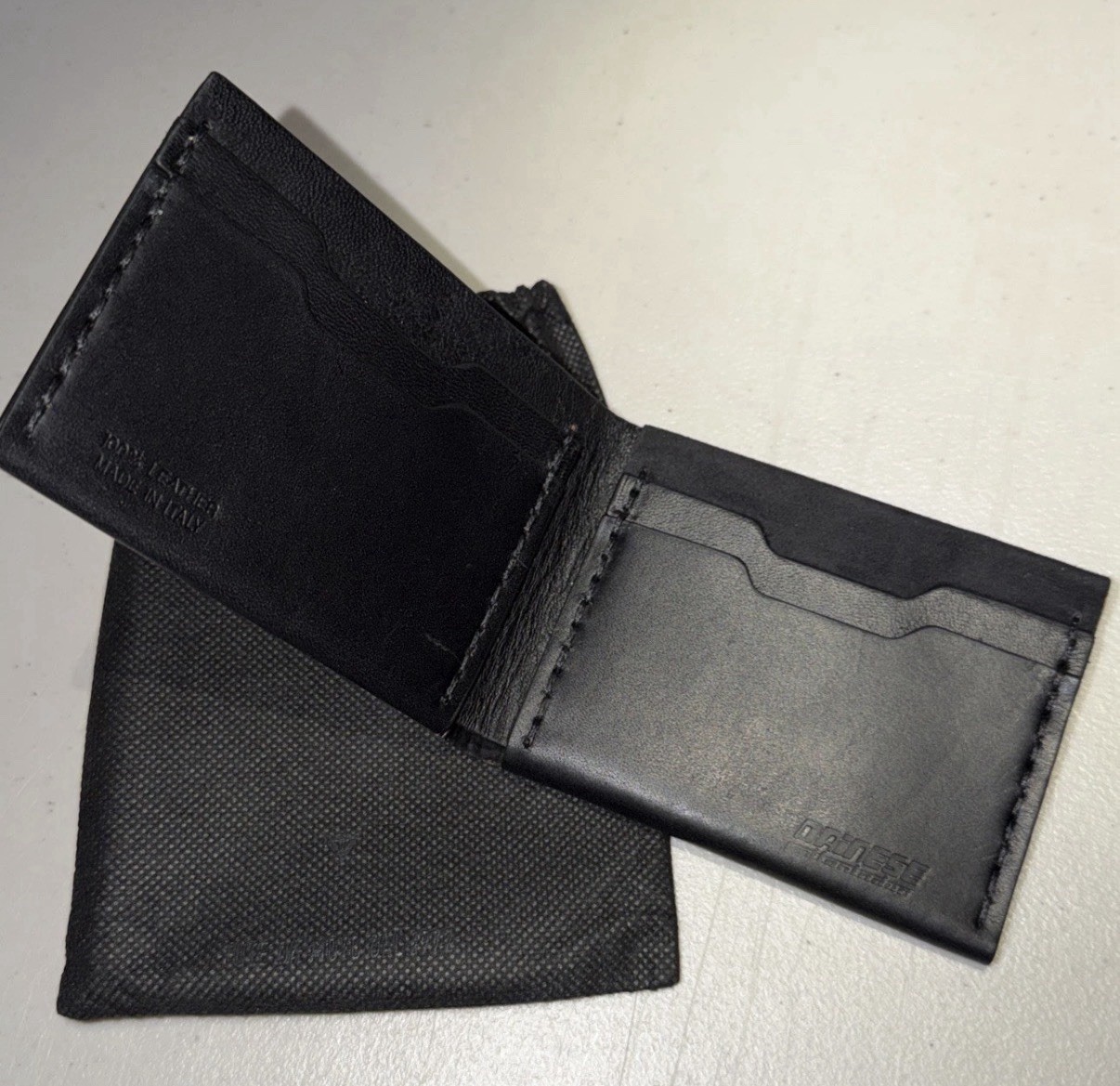 DAINESE SETTANTADUE CARD HOLDER Wallet DAINESE BLACK New DAINESE SETTANTADUE CARD HOLDER Wallet DAINESE BLACK New