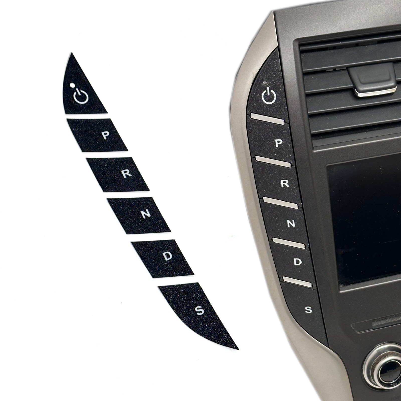 Shift Button Covers For Lincoln MKC 2015-2019 Interior Accents Shift Button Covers For Lincoln MKC 2015-2019 Interior Accents