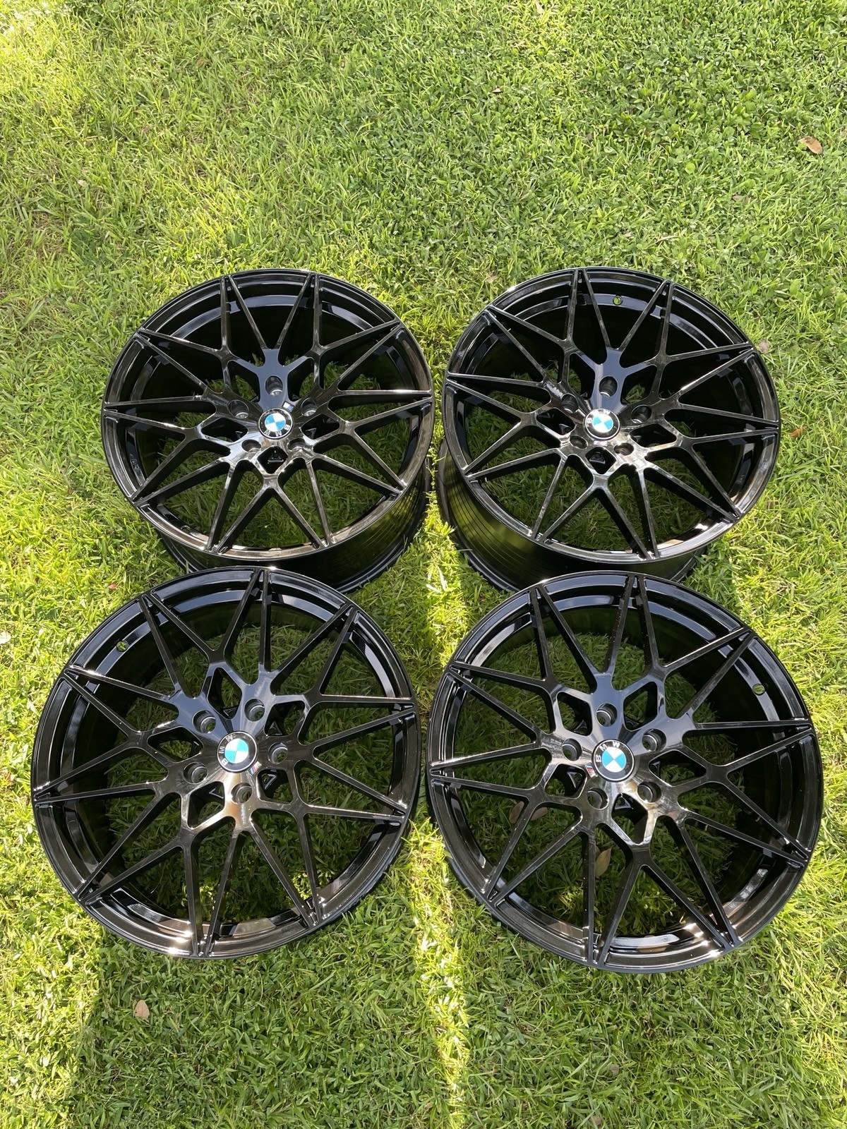 BMW Gloss Black Styled 666M Wheels Set 19\
