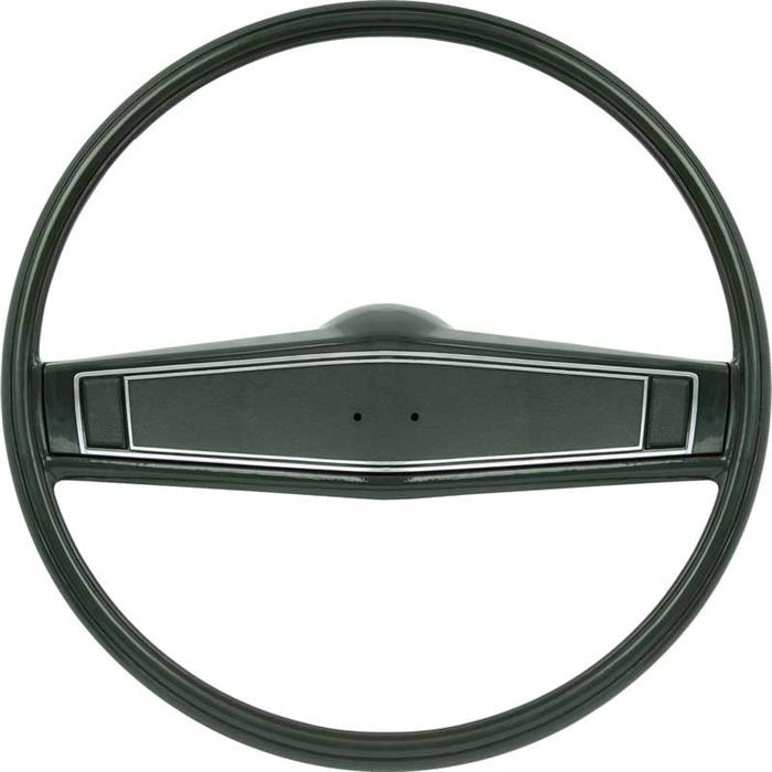 OER *R3497 69-70 Steering Wheel Kit, Dark Green,Standard Interior