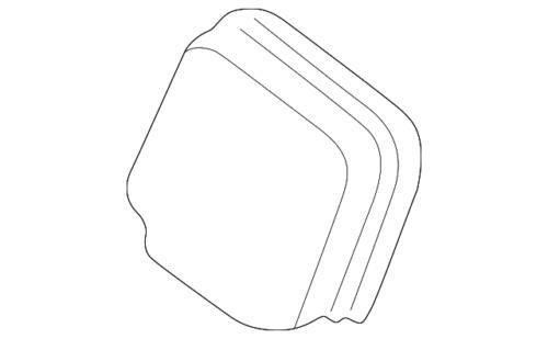 Genuine GM 1997-2005 Buick Park Avenue Windshield Washer Motor Cover 12487675