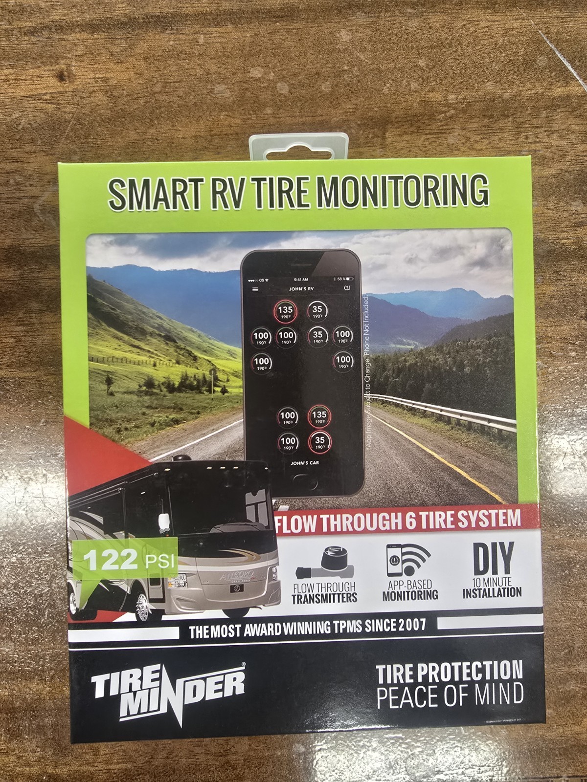Minder Research Tire Pressure Monitoring System - TPMS TM22160 TireMinder Minder Research Tire Pressure Monitoring System - TPMS TM22160 TireMinder