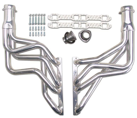 Hedman 68276 Full Length Headers Silver Ceramic Coated