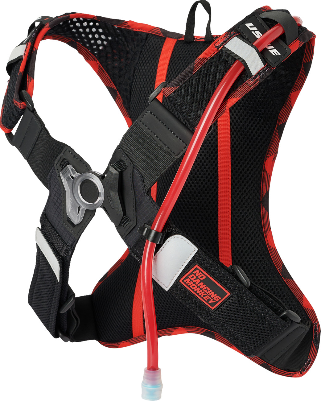 USWE Outlander 2L Hydration Pack Flannel Red/Black Backpack USWE Outlander 2L Hydration Pack Flannel Red/Black Backpack