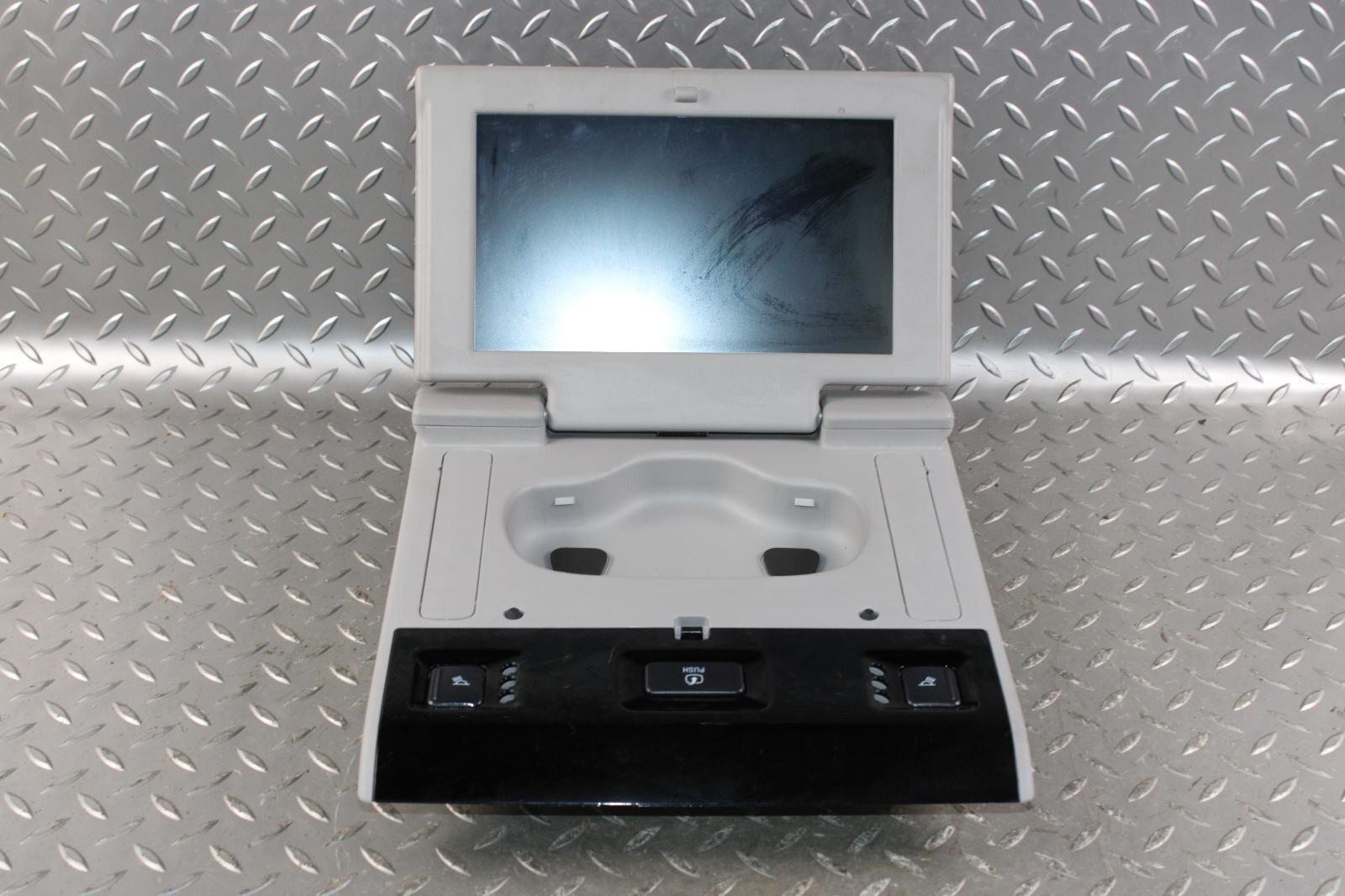 15-16 Yukon XL Gray Overhead Roof Rear Entertainment Display Screen U42 OEM OE