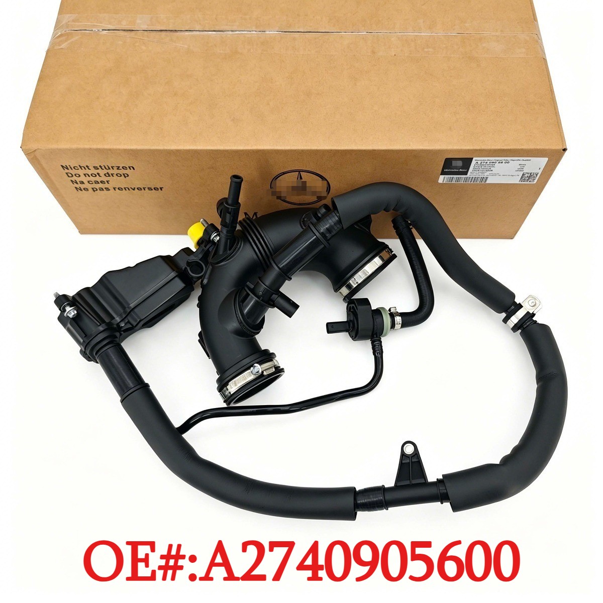 2740905600 New Crankcase Ventilation Suction Line For Benz A238 C167 V167 R172 2740905600 New Crankcase Ventilation Suction Line For Benz A238 C167 V167 R172