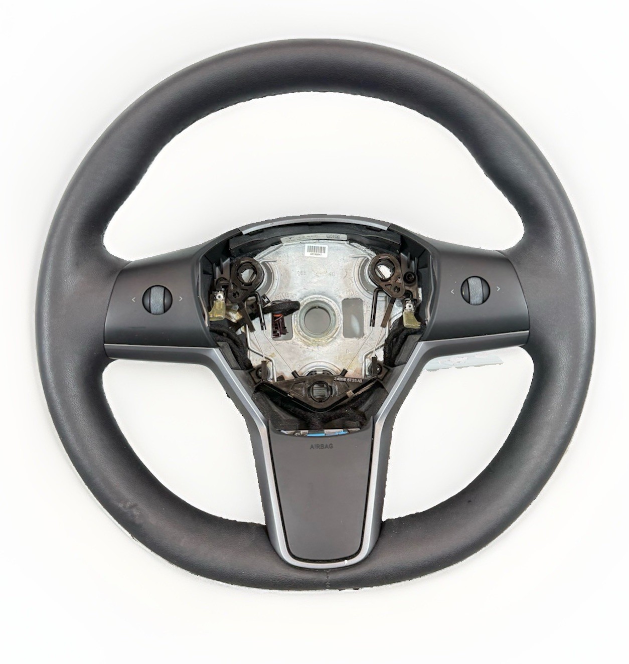 ⭐️ 2017-2023 TESLA MODEL 3 Y FRONT STEERING WHEEL LEATHER OEM 1490214-00-B ⭐️ 2017-2023 TESLA MODEL 3 Y FRONT STEERING WHEEL LEATHER OEM 1490214-00-B