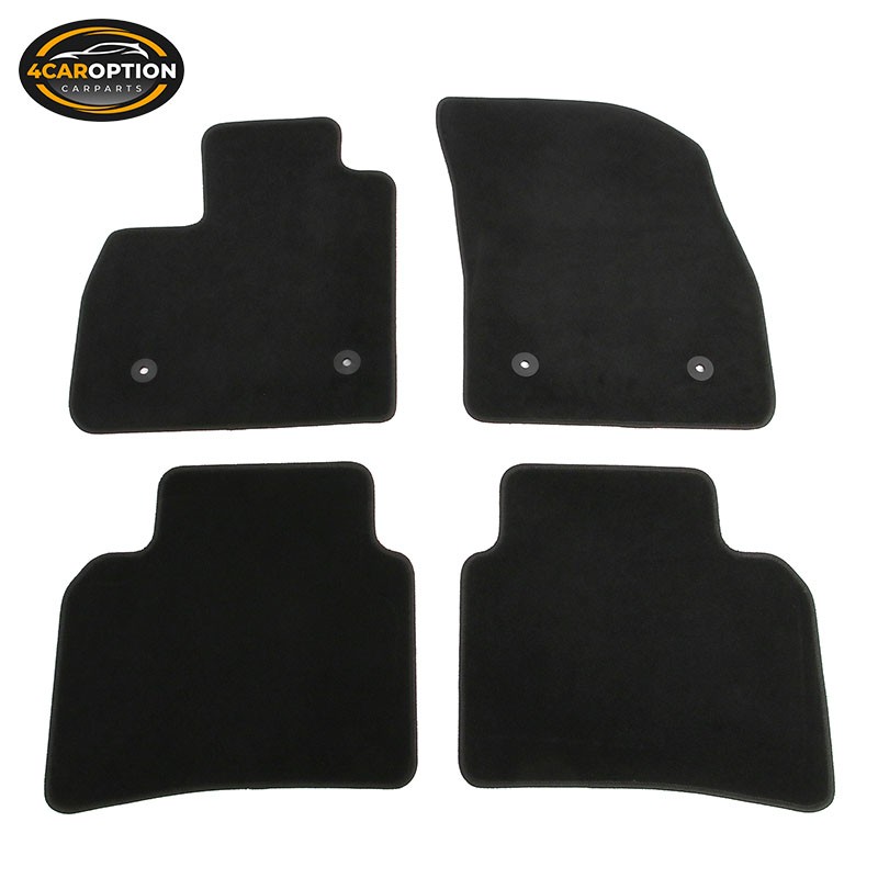 Floor Mats Fits 21-26 Buick Envision Anti-Slip Carpet Black Nylon 4PC