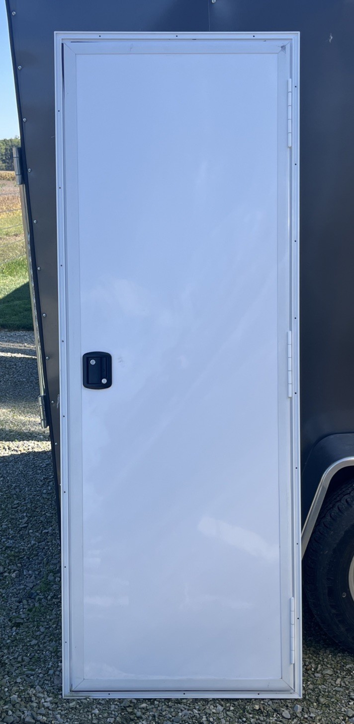 RV Cargo Trailer Square Top Entry Door  26