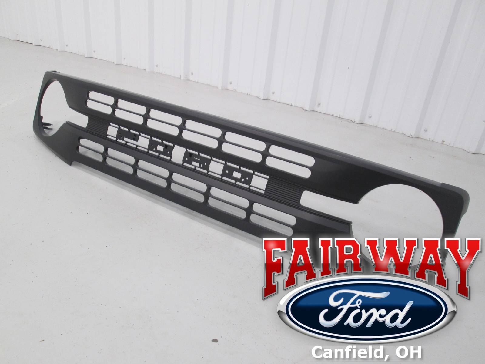 21 thru 26 Bronco OEM Genuine Ford Parts Heritage Edition Grille Grill