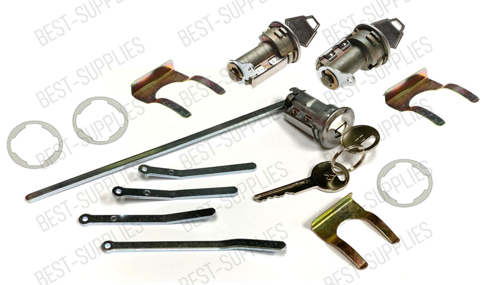 66-68 A & B-Body Door/Trunk Lock Set with Keys for Charger Coronet