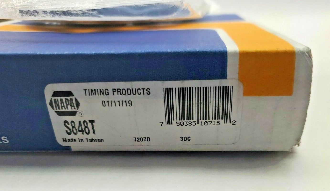 NAPA Engine Timing Camshaft Sprocket S848T; NAPA Engine Timing Camshaft Sprocket S848T;