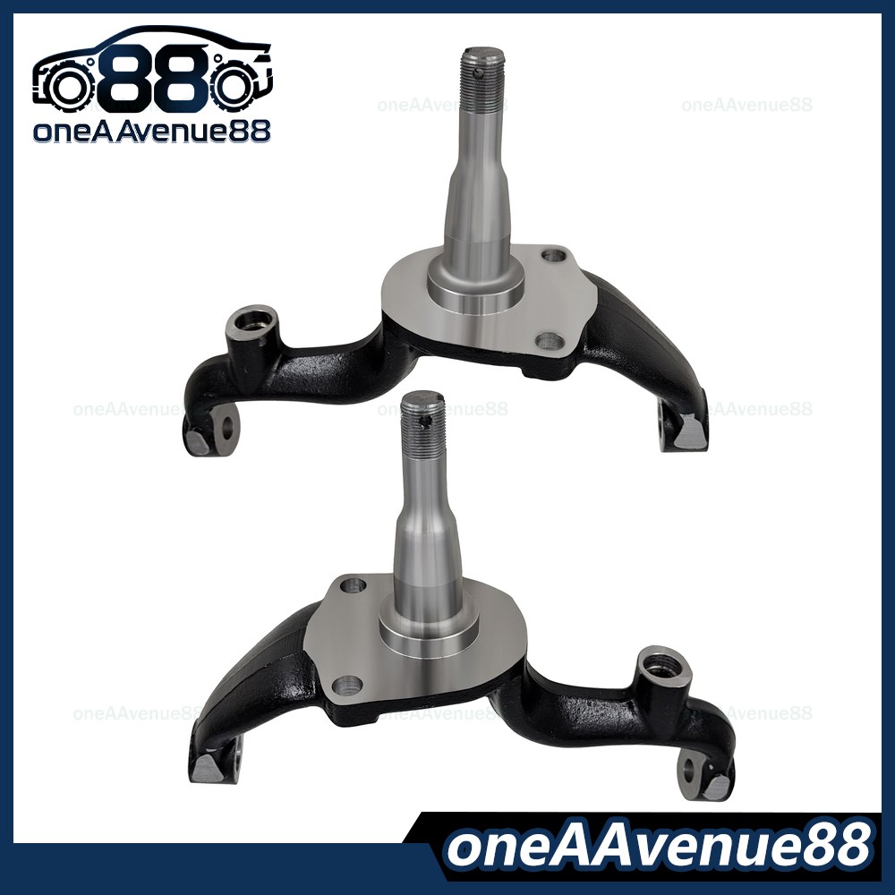 Pair Spindles & Caliper Brackets For 1962-1974 B E Body Chrysler Dodge Plymouth
