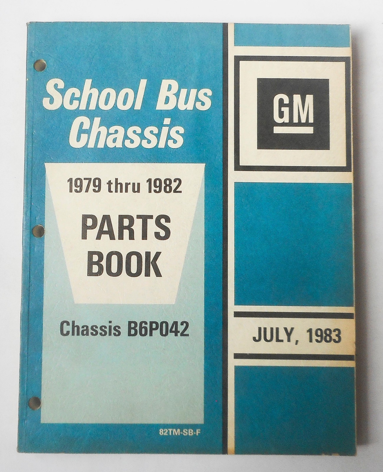 1979 - 1982 GM SCHOOL BUS PARTS CATALOG MANUAL ORIGINAL 