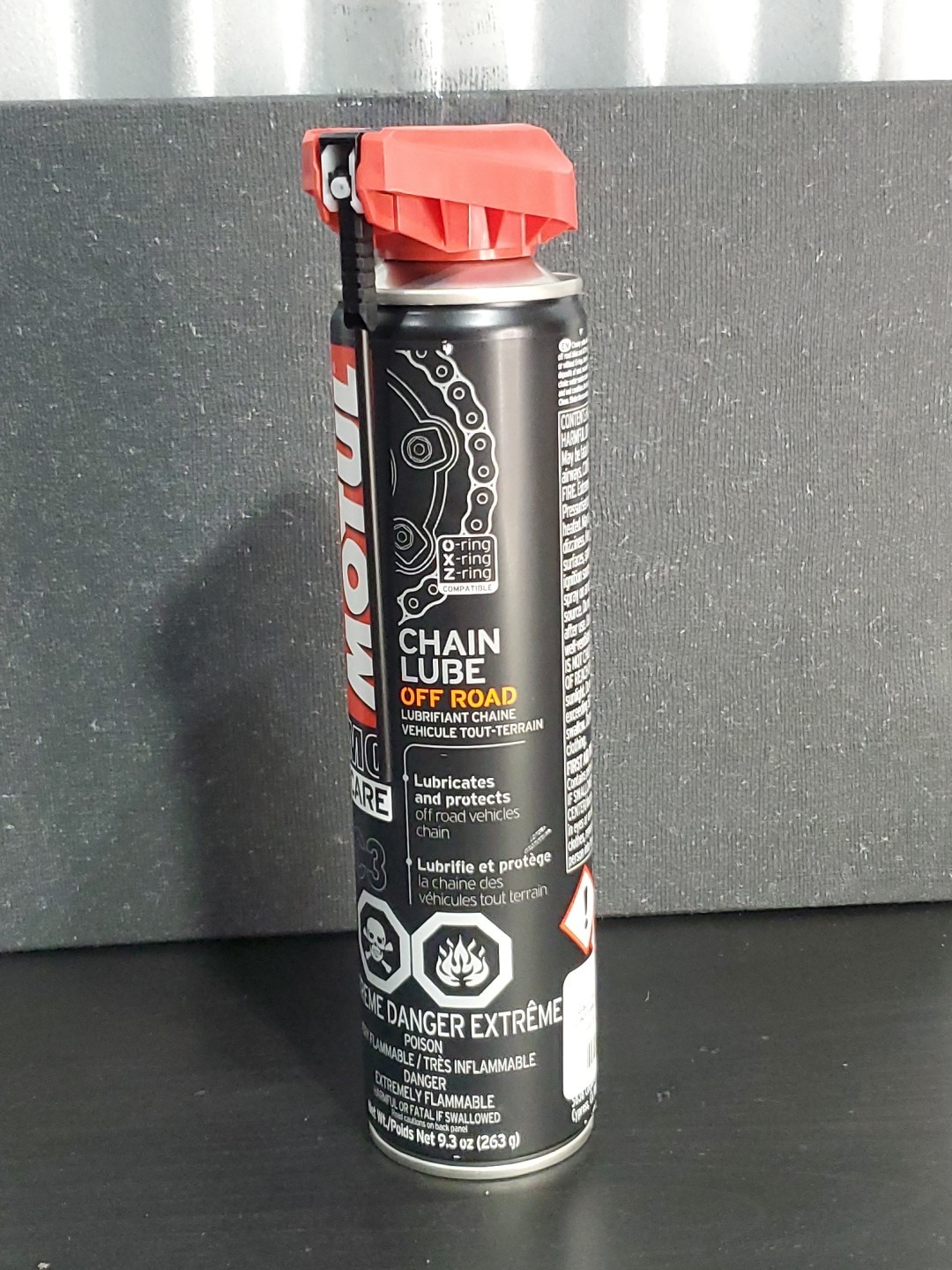Motul Off Road Chain Lube Spray for Dirt Bikes and ATVs (9.3oz.) 111820 NEW Motul Off Road Chain Lube Spray for Dirt Bikes and ATVs (9.3oz.) 111820 NEW