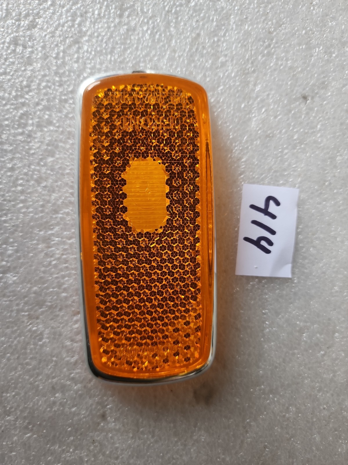 NOS Mercedes W108 W109 W113 W114 W115 Front Amber Side Marker Lens ULO 302 00/30