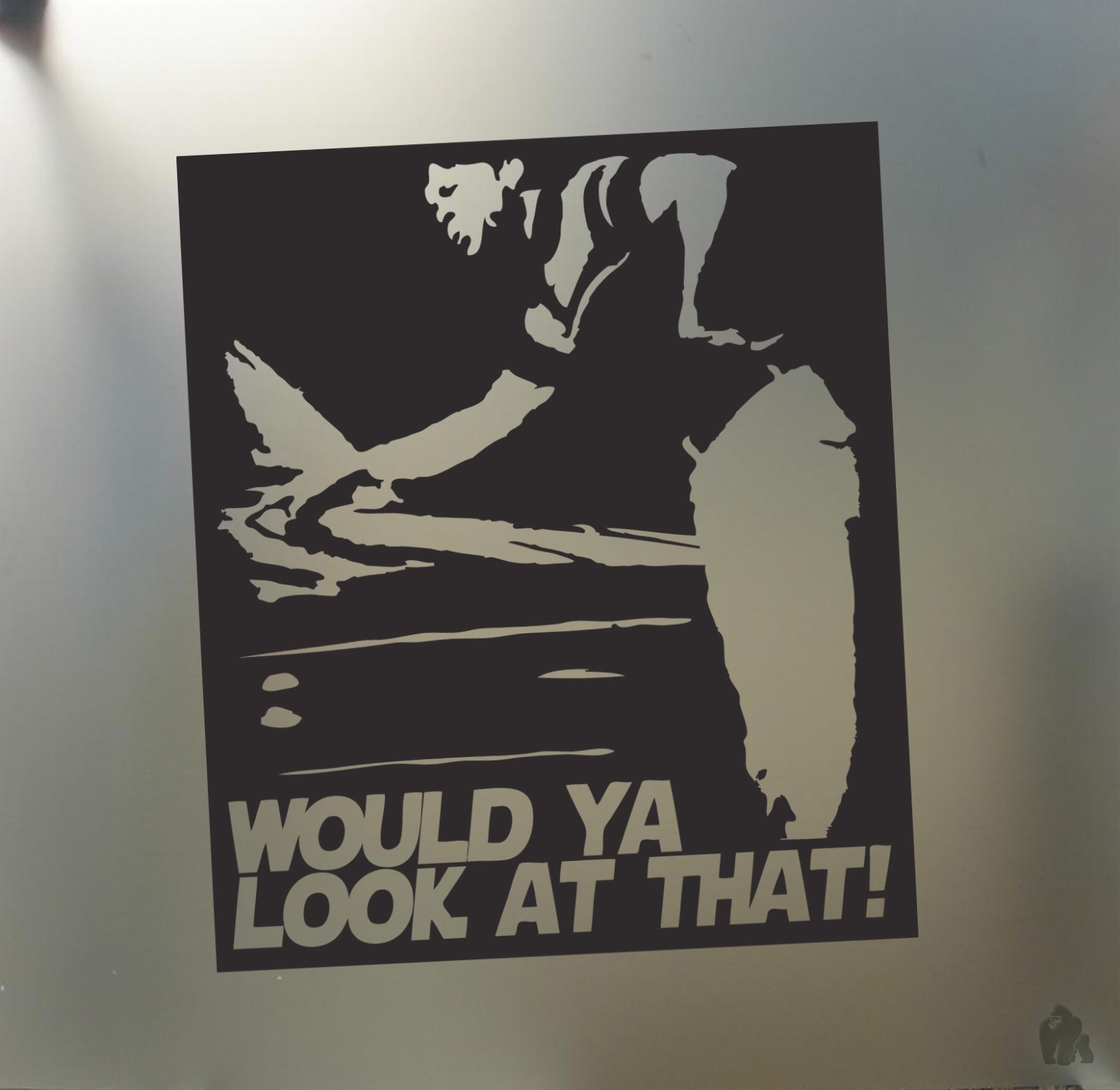  Would ya look at that sticker V2 racing Honda JDM Funny drift car window decal