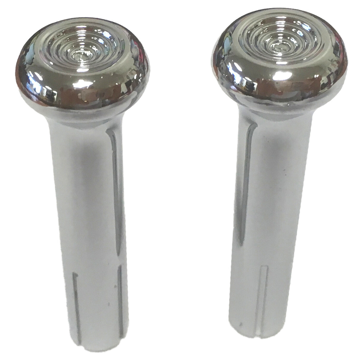 1970 71 72 73 74 75 76 77 78 79 80 81 GM Chevy Chrome Door Lock Knobs Pair M1775
