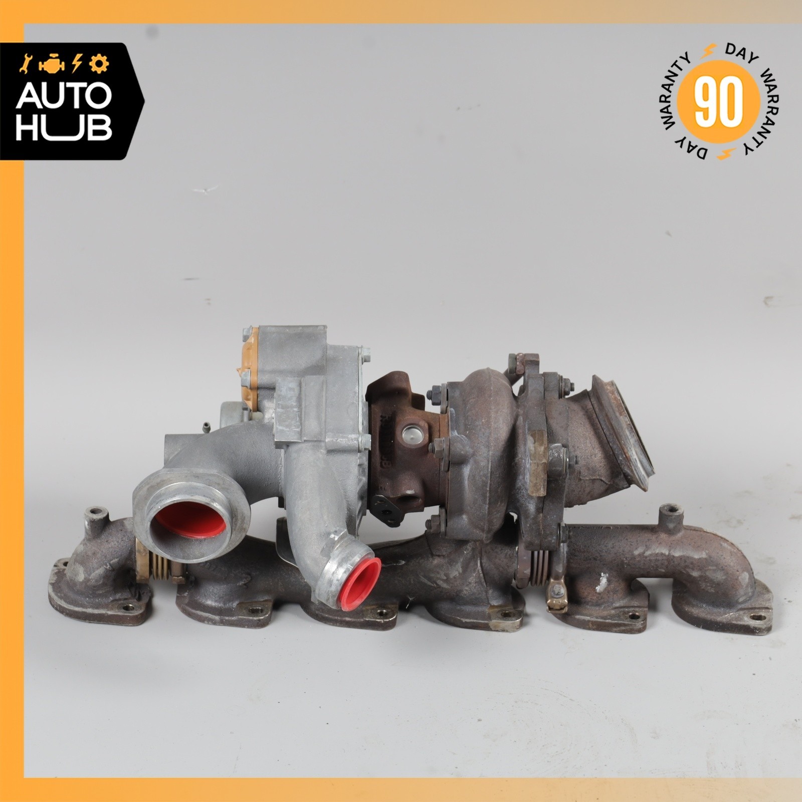 03-17 Mercedes W221 S600 SL600 M275 Turbocharger Turbo Manifold Right Side OEM 03-17 Mercedes W221 S600 SL600 M275 Turbocharger Turbo Manifold Right Side OEM