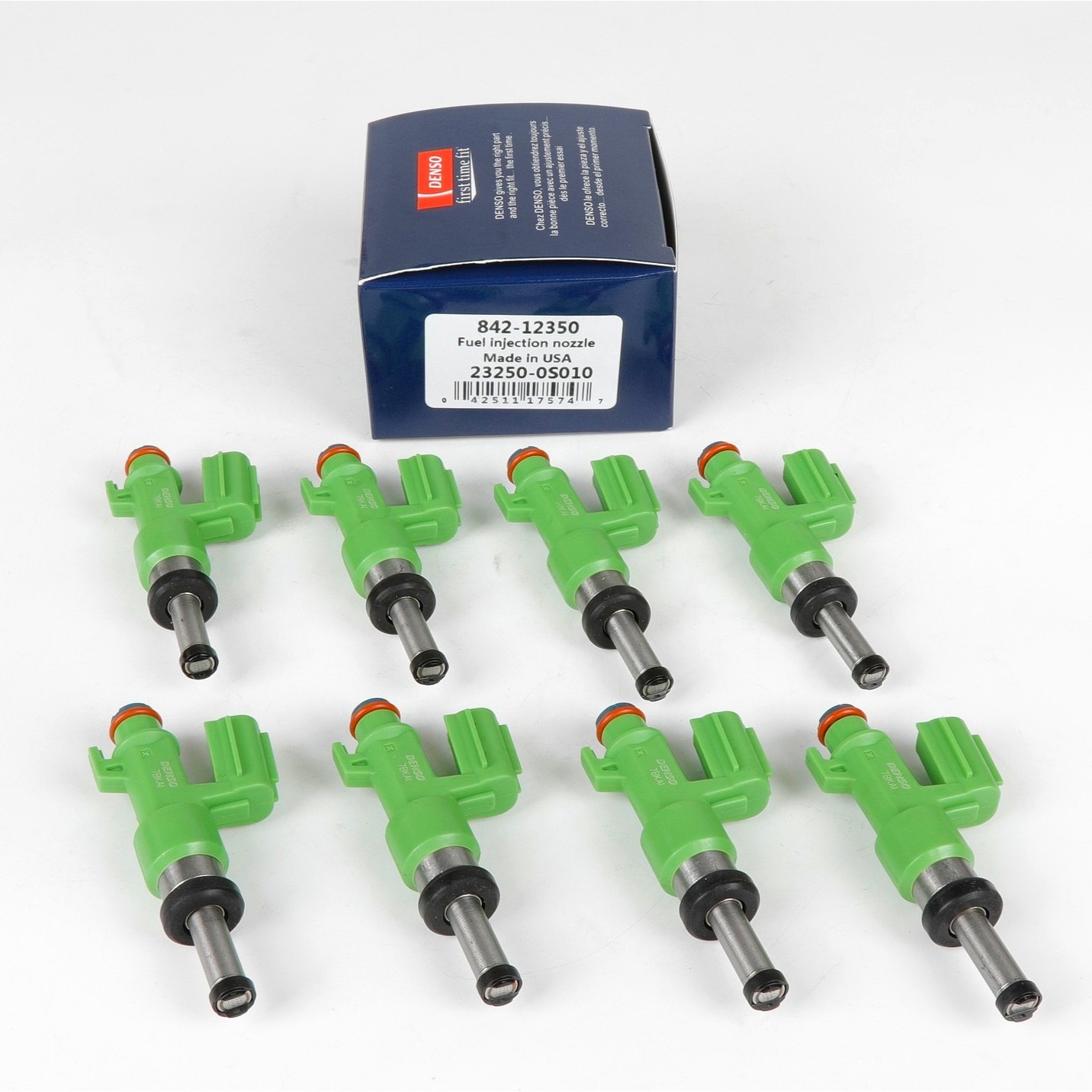 8X OEM 23250-0s010 Denso Fuel Injectors for 2007 Toyota Tundra 5.7L V8 8X OEM 23250-0s010 Denso Fuel Injectors for 2007 Toyota Tundra 5.7L V8